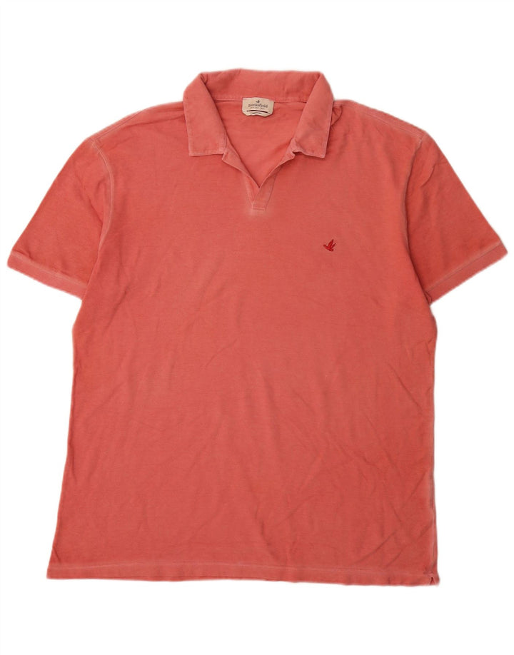 Brooksfield Polo para hombre IT 52 grande rojo