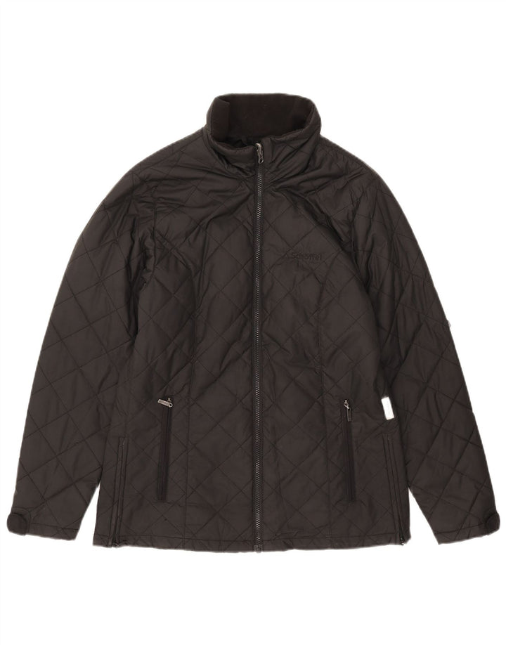 Schoffel Dame Oversized Quiltet Jakke UK 10 Small Black Polyester