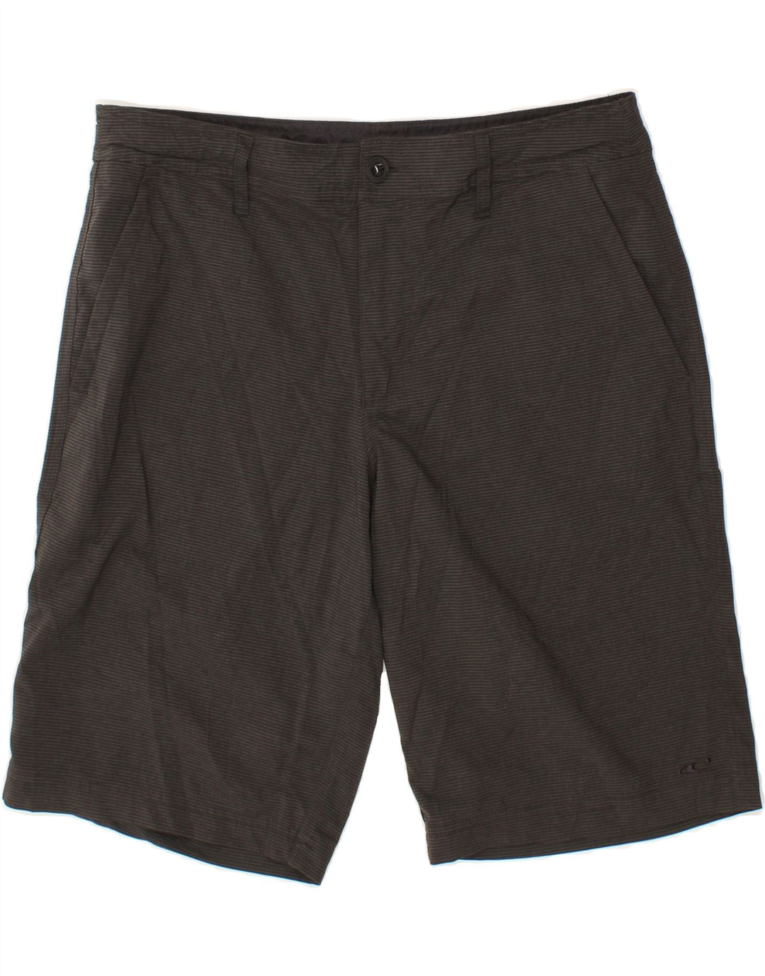 O'NEILL Mens Chino Trousers W32 Medium Black Striped Vintage O'Neill and Second-Hand O'Neill from Messina Hembry 
