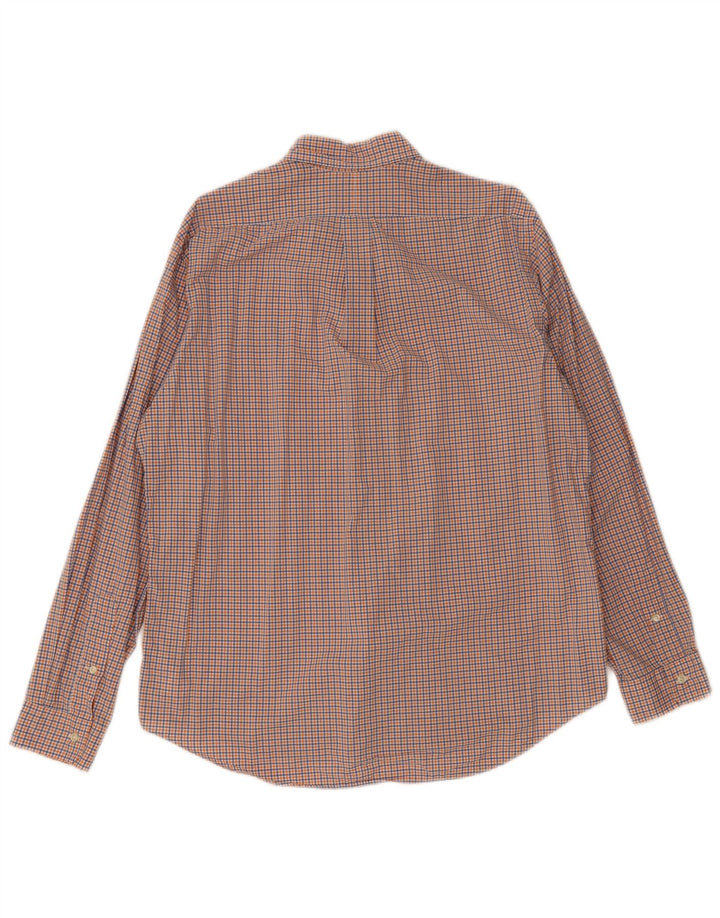 Polo Ralph Lauren Mens Shirt Large Multicoloured Gingham Cotton