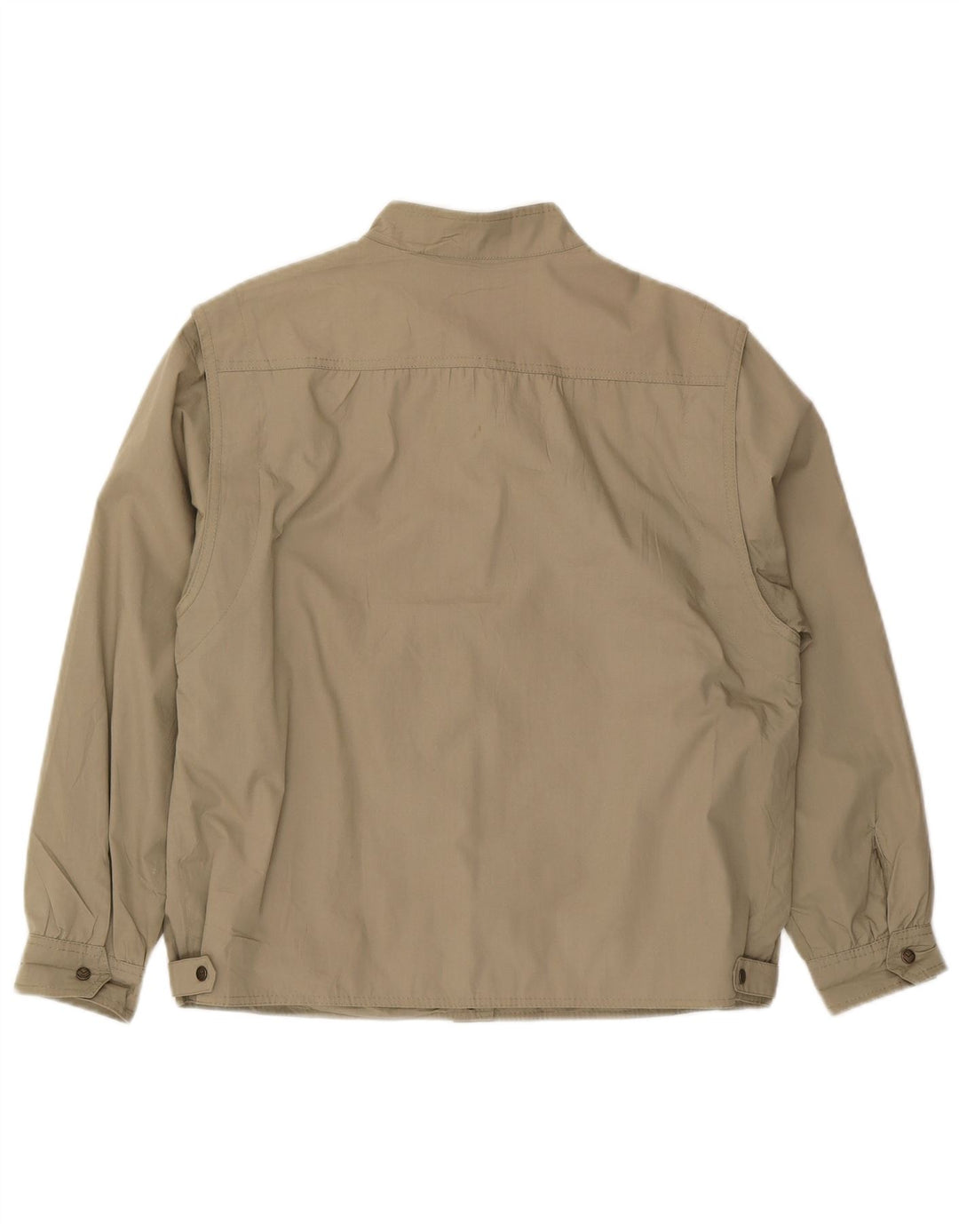 VALMELINE Womens Sportiv Bomber Jacket EU 42 Large Beige Polyester