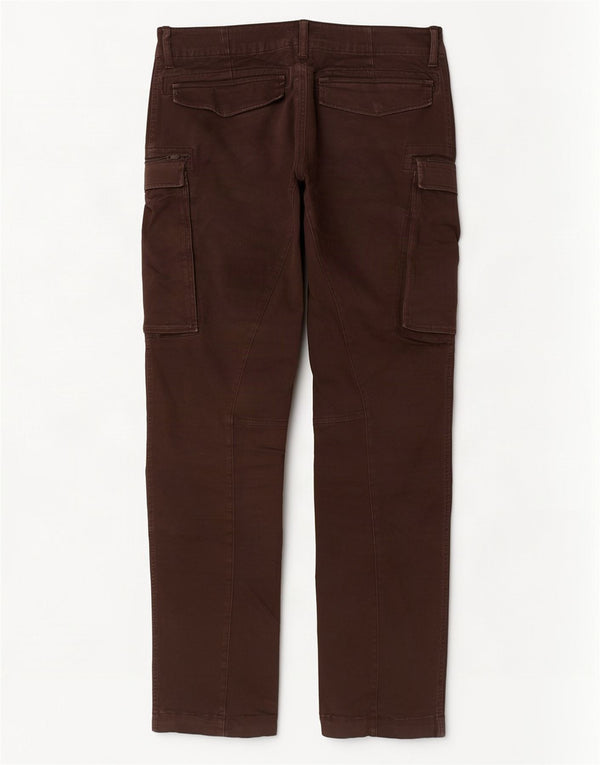 Pantaloni cargo dritti da uomo G-Star W33 L36 in cotone marrone