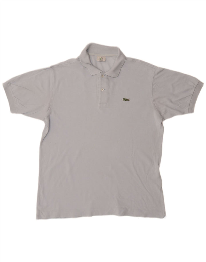 Lacoste Mens Polo Shirt Size 4 Medium Blue