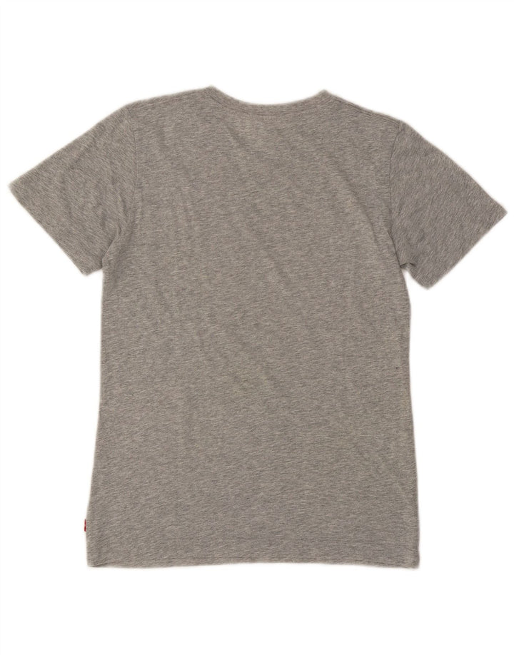 Levi's Boys Graphic T-Shirt Top 13-14 Years Grey Flecked