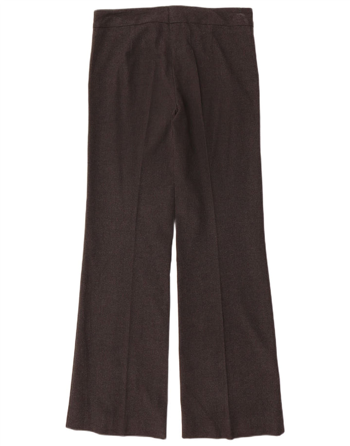 Pantaloni da abito bootcut da donna Sisley IT 42 medio W30 L32 grigio screziato