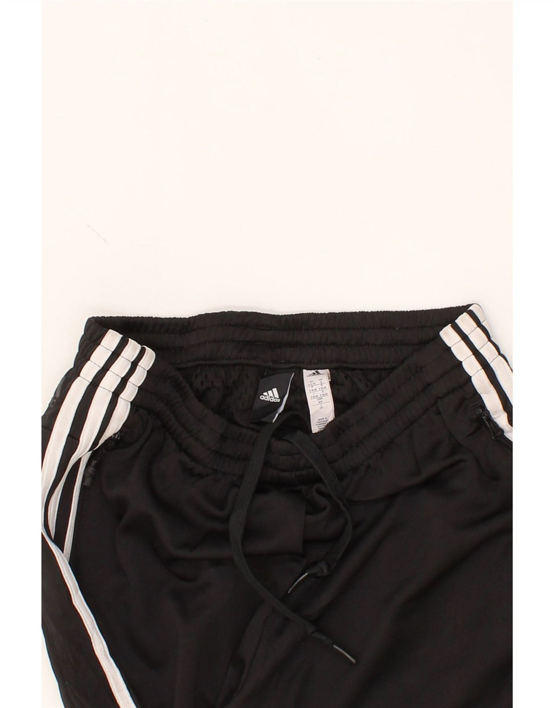ADIDAS Womens Tracksuit Trousers UK 8/10 Small Black Polyester Vintage Adidas and Second-Hand Adidas from Messina Hembry 