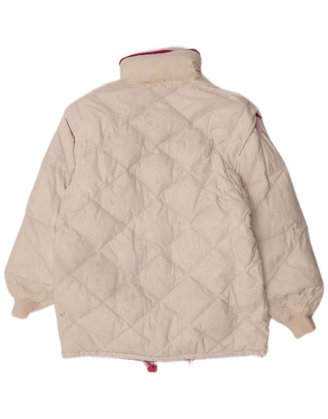 Dolomite Mens Reversible Loose Fit Padded Jacket UK 36 Small Pink Polyester