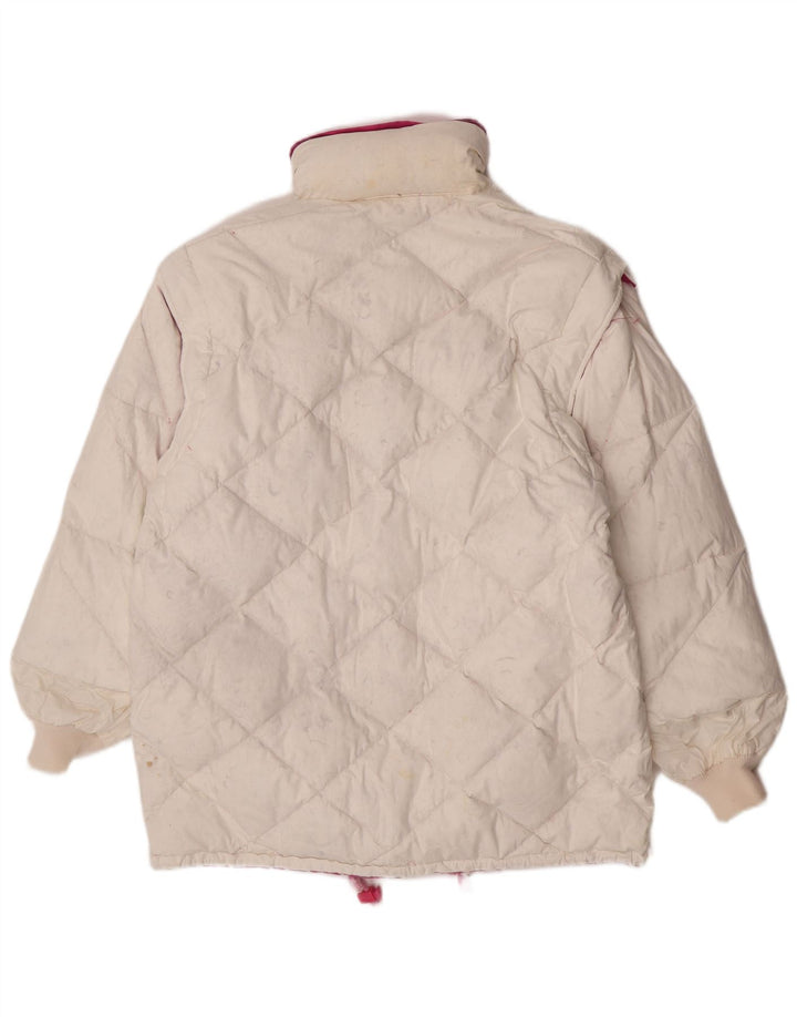 Dolomite Mens Reversible Loose Fit Padded Jacket UK 36 Small Pink Polyester