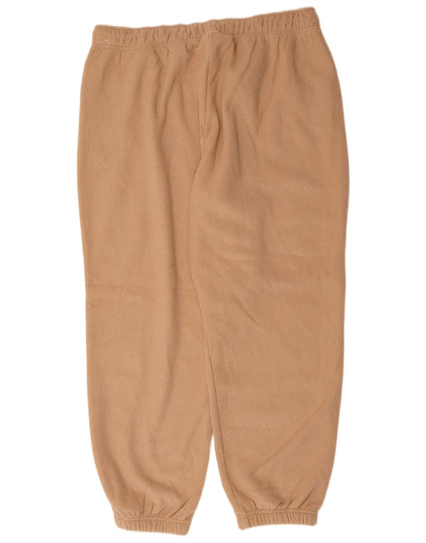 Pantaloni da jogging da uomo in velluto Nike XL Poliestere beige