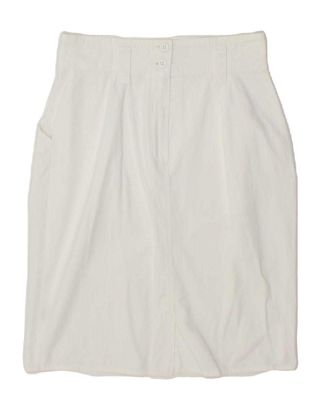 PENNY BLACK Womens Pencil Skirt W28 Medium White Vintage Penny Black and Second-Hand Penny Black from Messina Hembry 