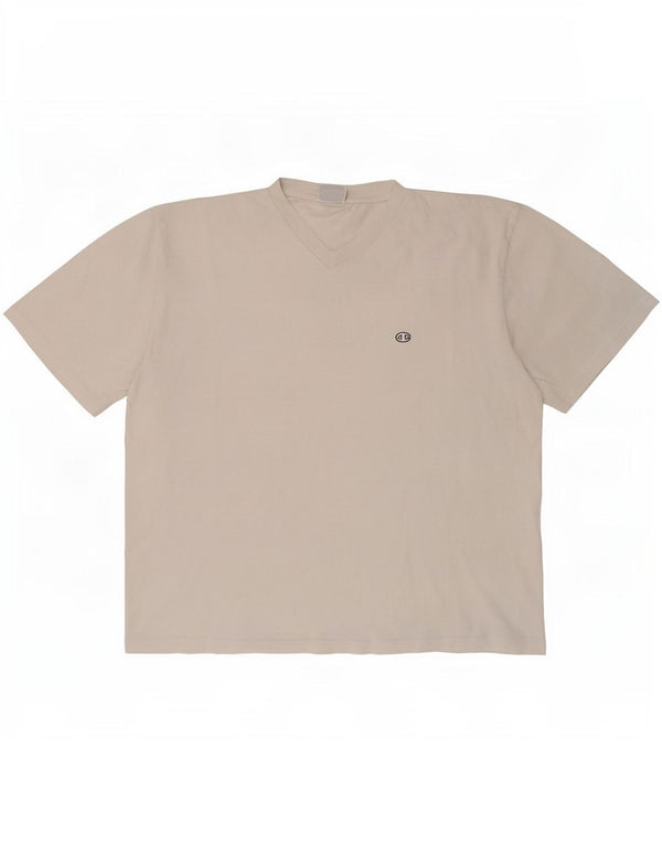 Champion Herre T-Shirt Top XL Hvid Bomuld