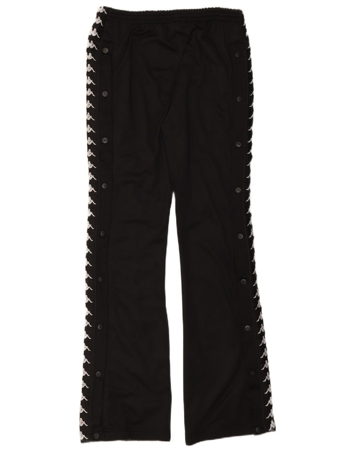 Kappa Pantalon de Survêtement Graphique Homme Petit Noir Polyester