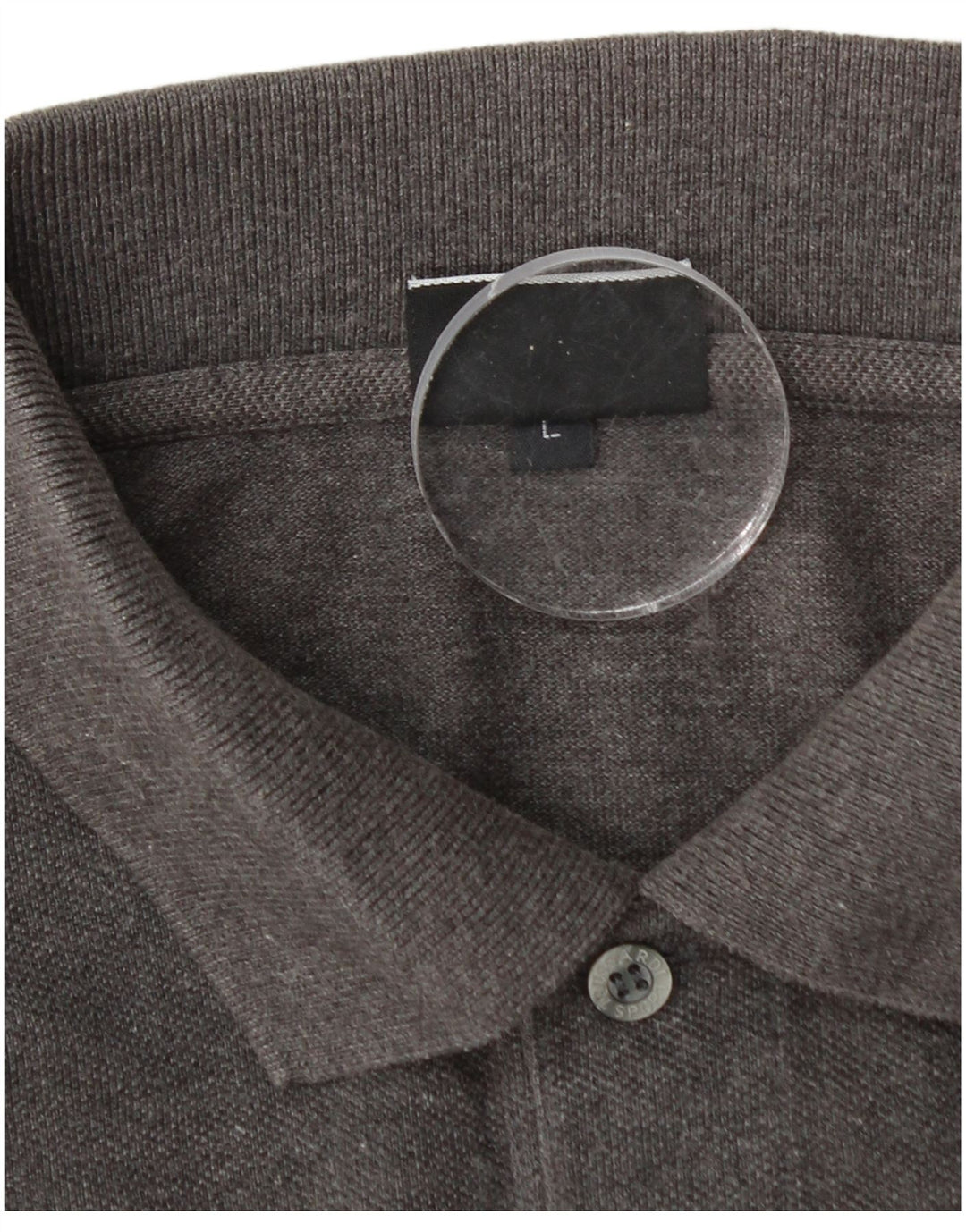 TRUSSARDI Herren-Poloshirt, große graue Baumwolle