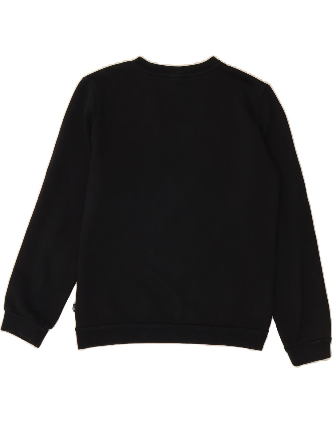 PUMA Boys Graphic Sweatshirt Jumper 13-14 Years Black Vintage Puma and Second-Hand Puma from Messina Hembry 