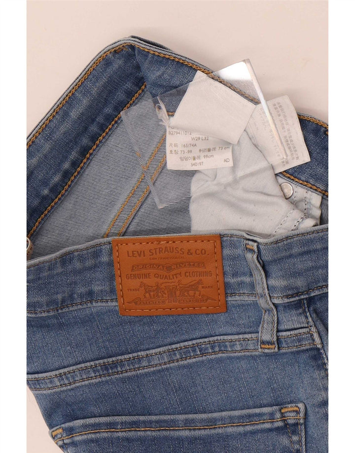 Женские джинсы Levi's 725 с высокой талией W29 L32 синие
