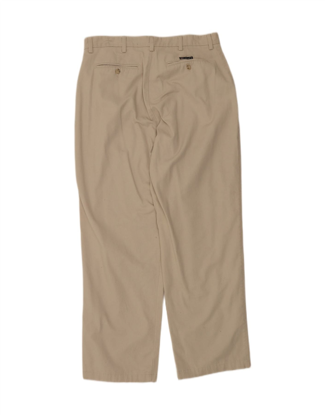 CHAPS Mens Straight Chino Trousers W36 L32 Beige Cotton Vintage Chaps and Second-Hand Chaps from Messina Hembry 