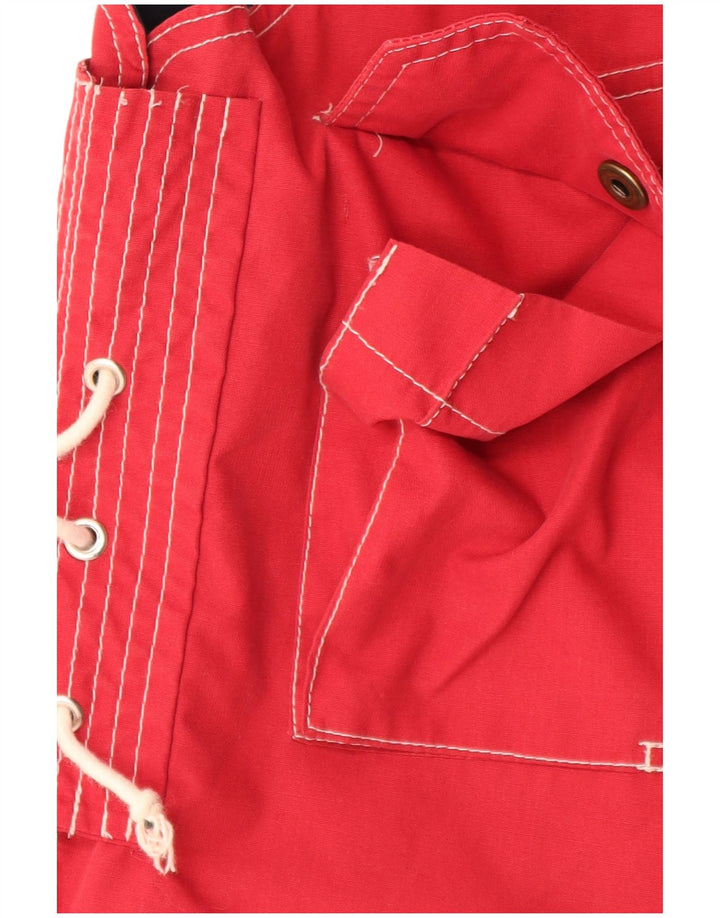 Roy Rogers Mens Hooded Gilet UK 38 Medium Red
