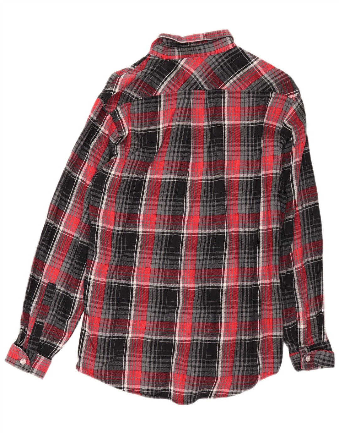 West Coast Mens Flannel Shirt Small Red Check