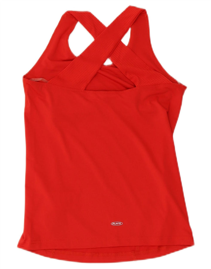 Damska kamizelka Reebok Top UK 4 XS Czerwony Poliester