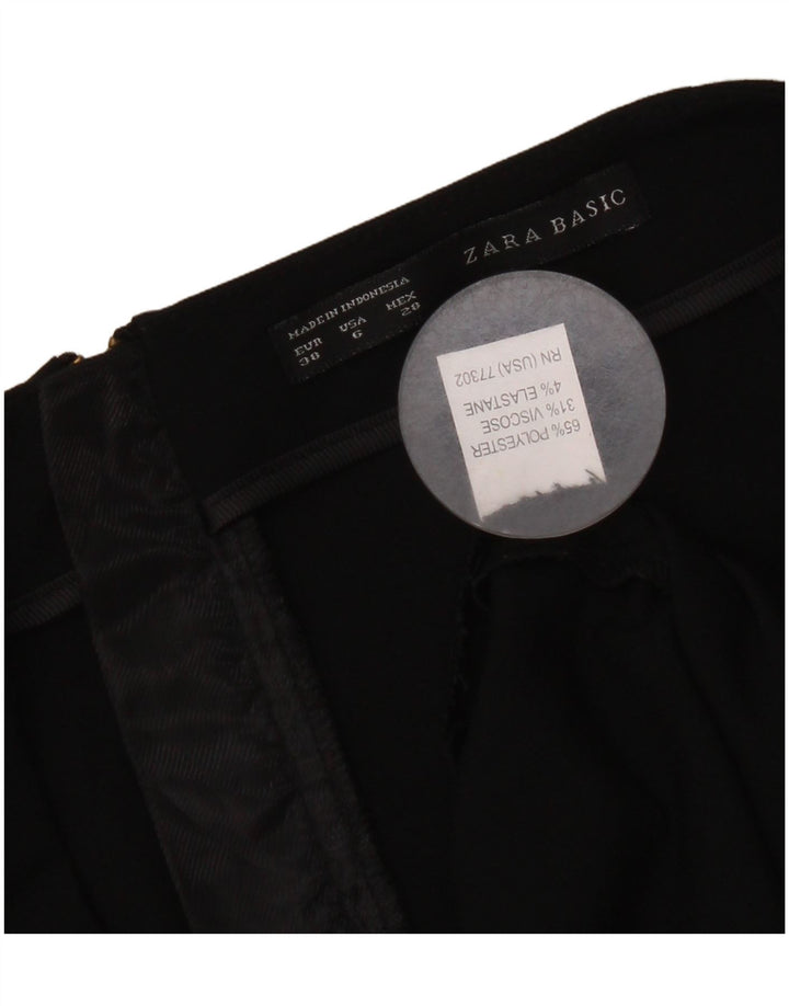 Zara Womens Pencil Skirt EU 38 Small W28 Black Polyester