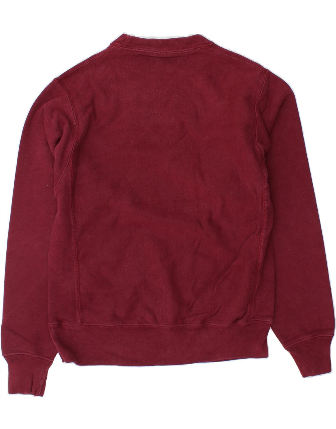 CHAMPION Mens Reverse Weave Sweatshirt Jumper Small Maroon Cotton Vintage Champion and Second-Hand Champion from Messina Hembry 