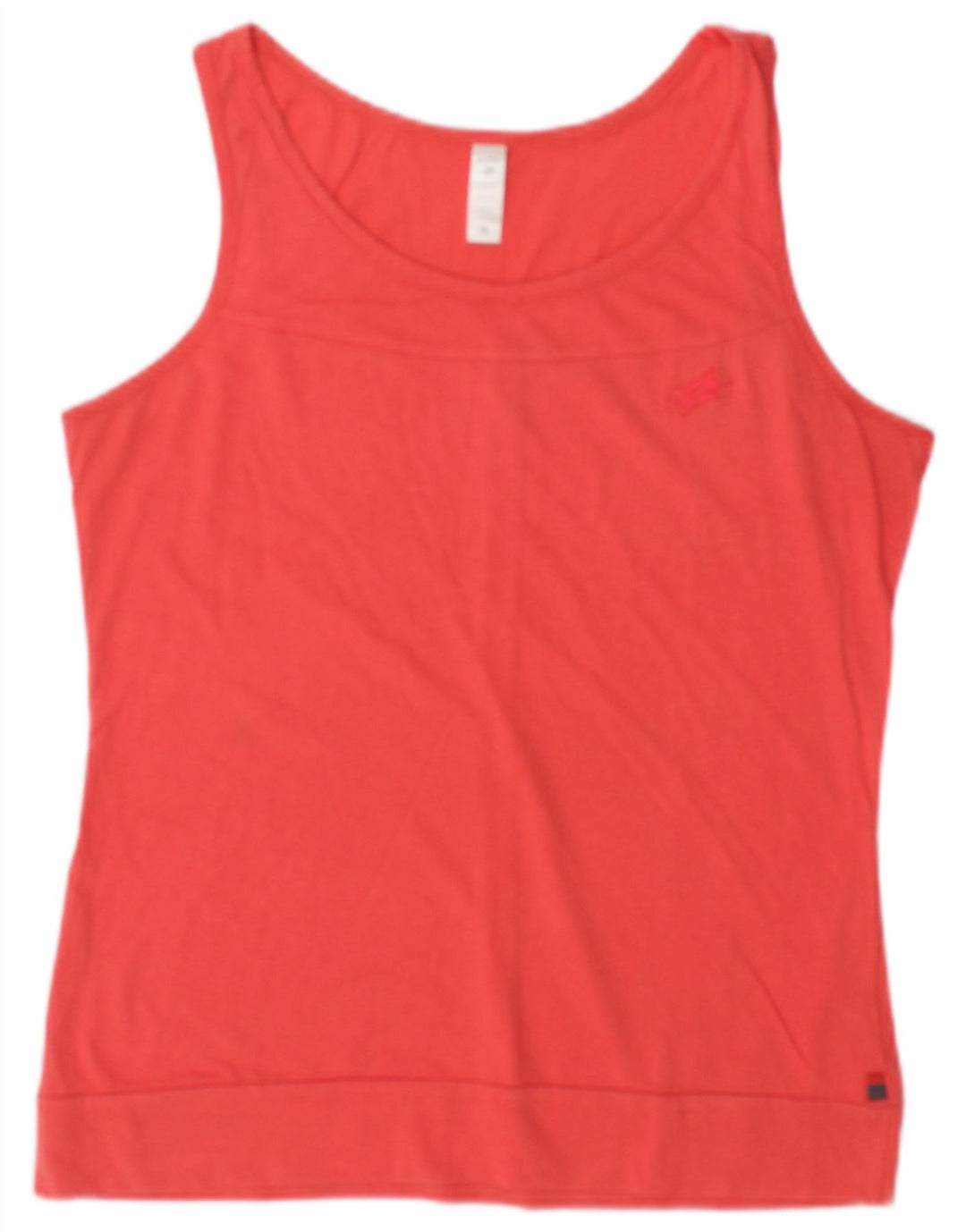 Canotta da donna Lotto UK 12 rosso medio in cotone