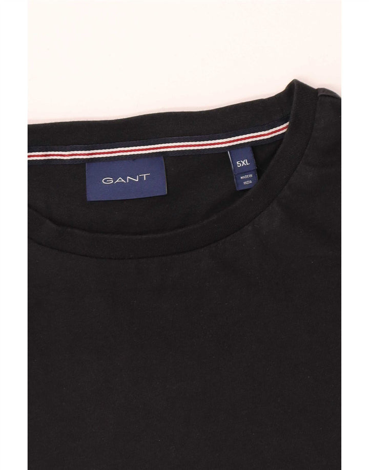Gant Mens T-Shirt Top 5XL Navy Blue