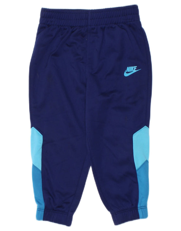Pantalon de survêtement Nike bébé garçon 12-18 mois bleu marine colour block