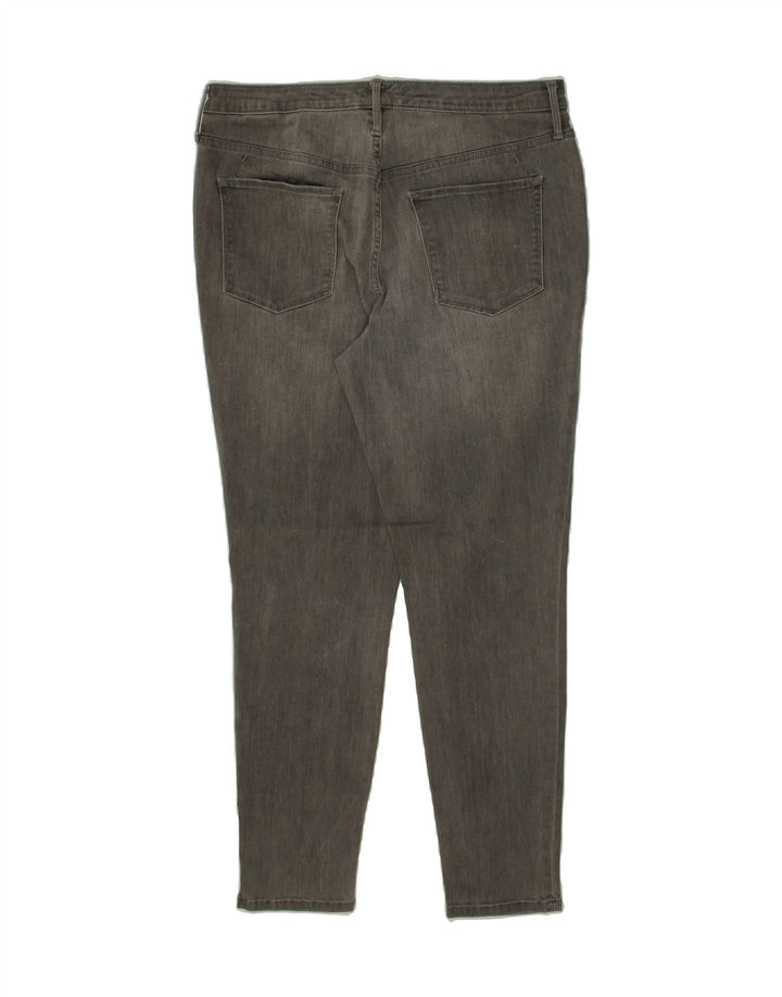 MOSSIMO Womens High Rise Jegging Jeans US 14 Large W32 L27 Grey Vintage Mossimo and Second-Hand Mossimo from Messina Hembry 