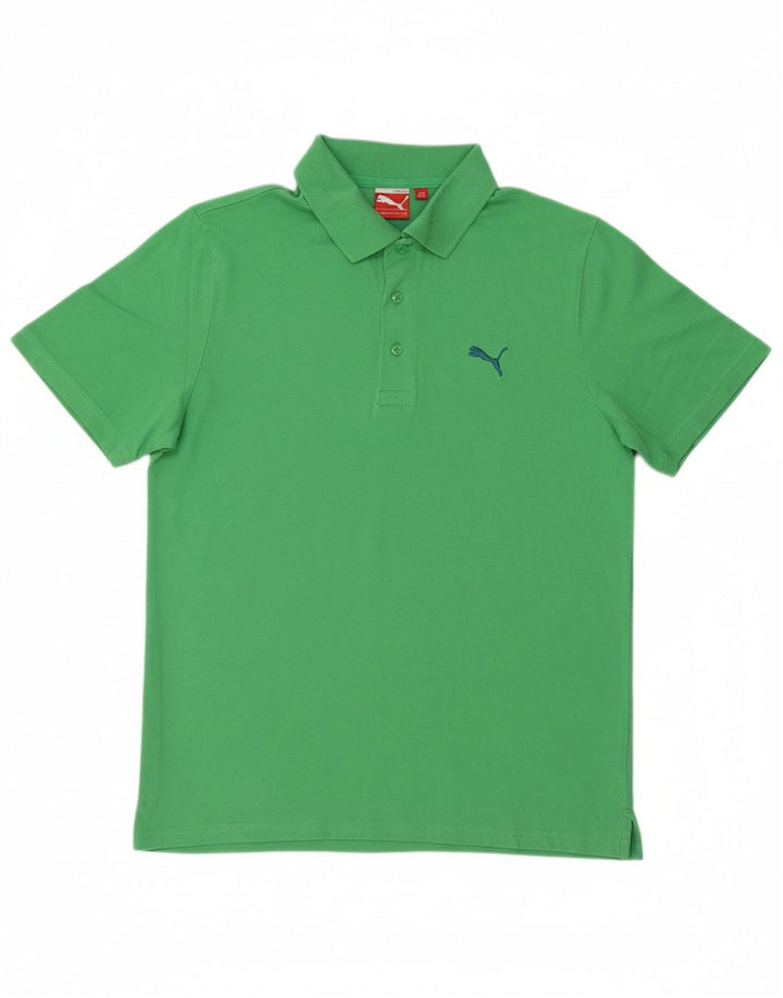 PUMA Mens Polo Shirt Medium Green