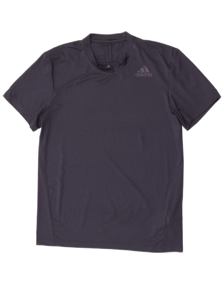 Męska koszulka Adidas Aeroready Top Medium Granatowy Poliester