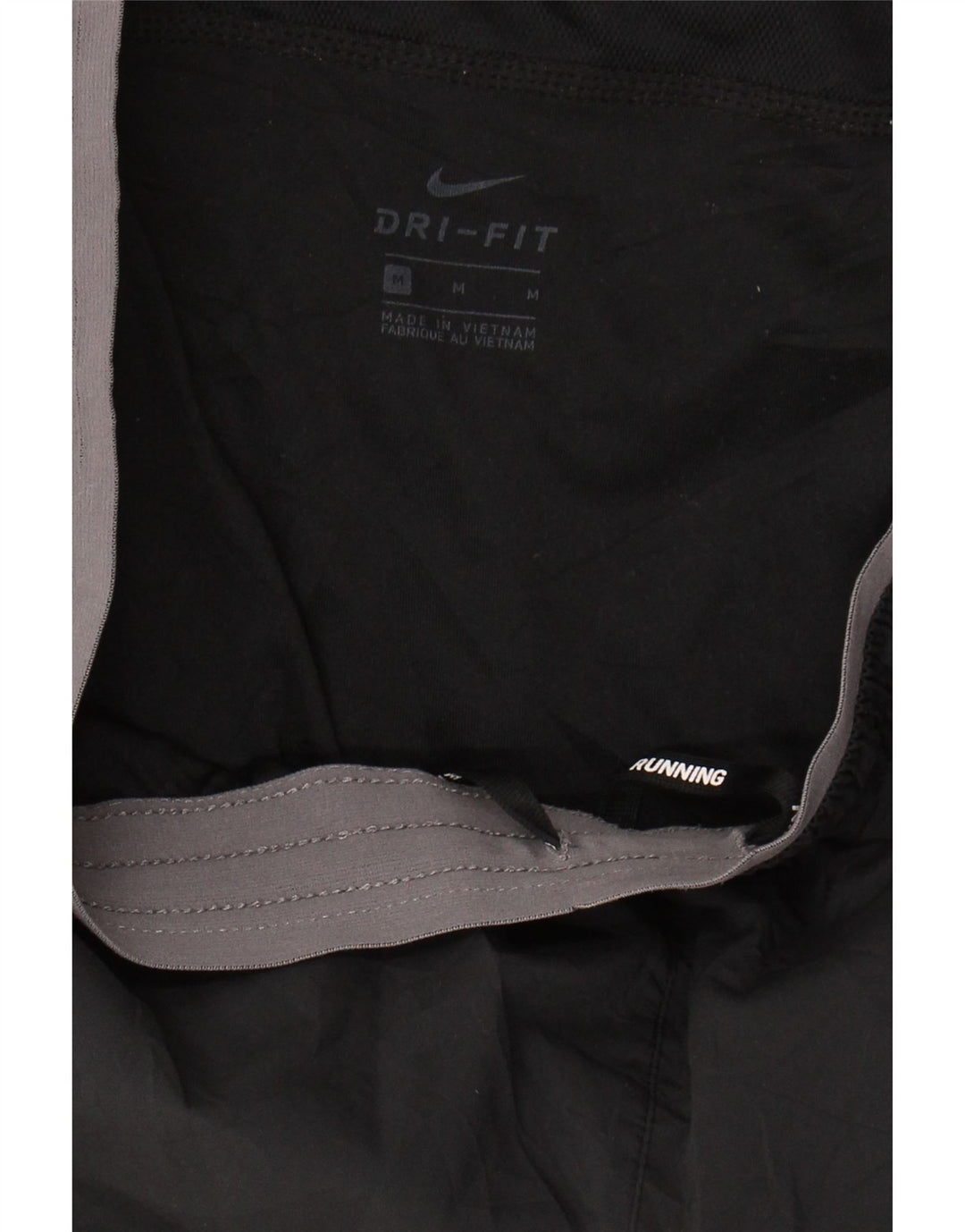 NIKE Womens Dri Fit Sport Shorts UK 14 Medium  Black Polyester Vintage Nike and Second-Hand Nike from Messina Hembry 