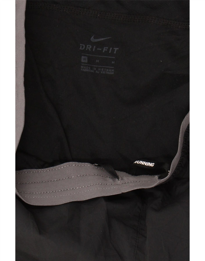 NIKE Womens Dri Fit Sport Shorts UK 14 Medium  Black Polyester Vintage Nike and Second-Hand Nike from Messina Hembry 