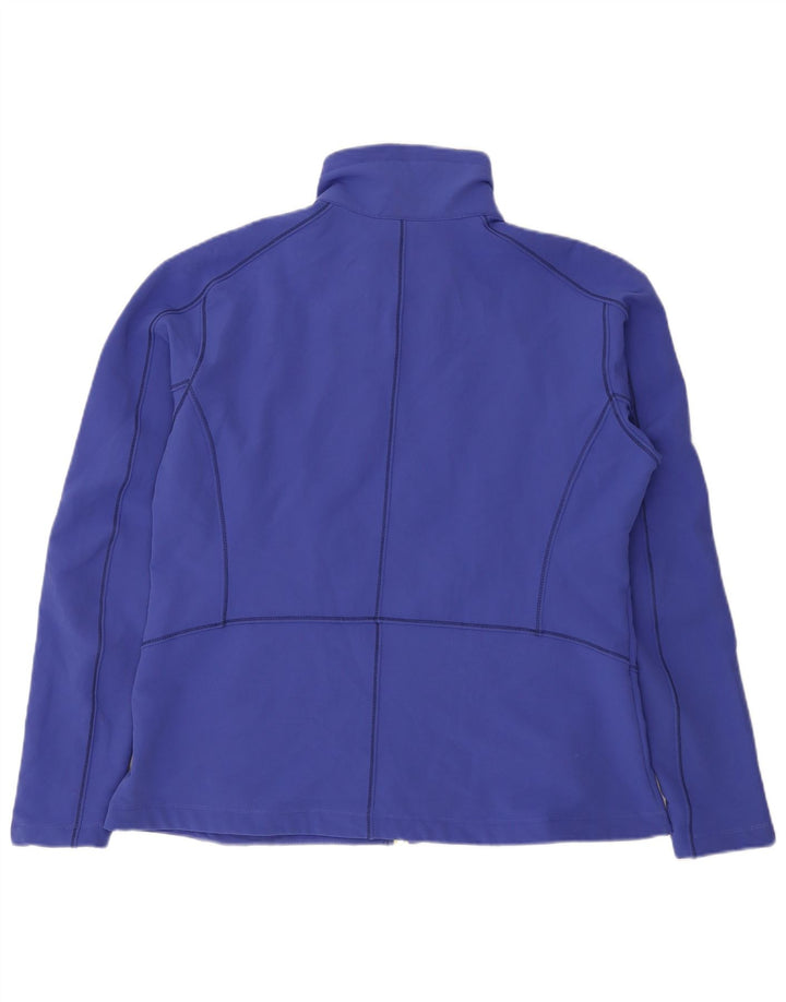 Columbia Damen-Trainingsanzug-Top-Jacke, UK 18, XL, Blau, Polyester