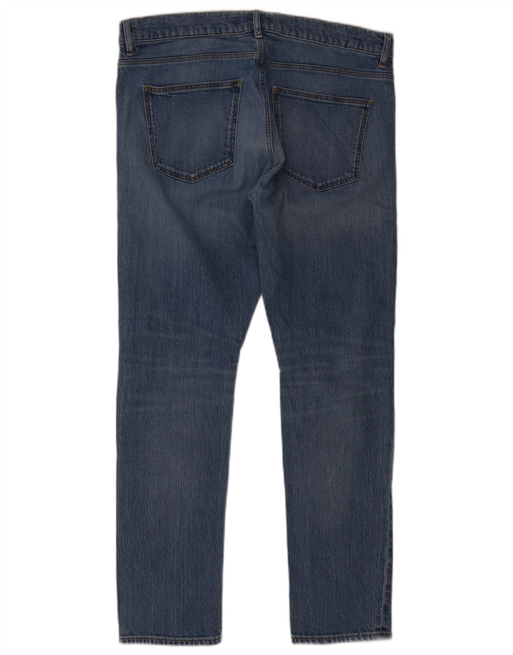 Trussardi Jean Slim Effet Déchiré W34 L31 Bleu