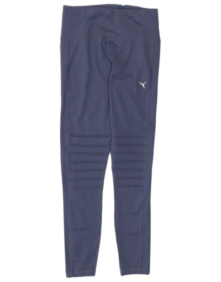 Puma Dame Leggings UK 12 Medium Blue