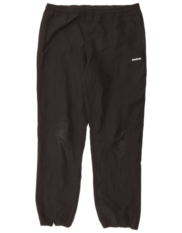 Pantaloni da tuta da uomo Reebok Joggers Medium Nero Poliestere
