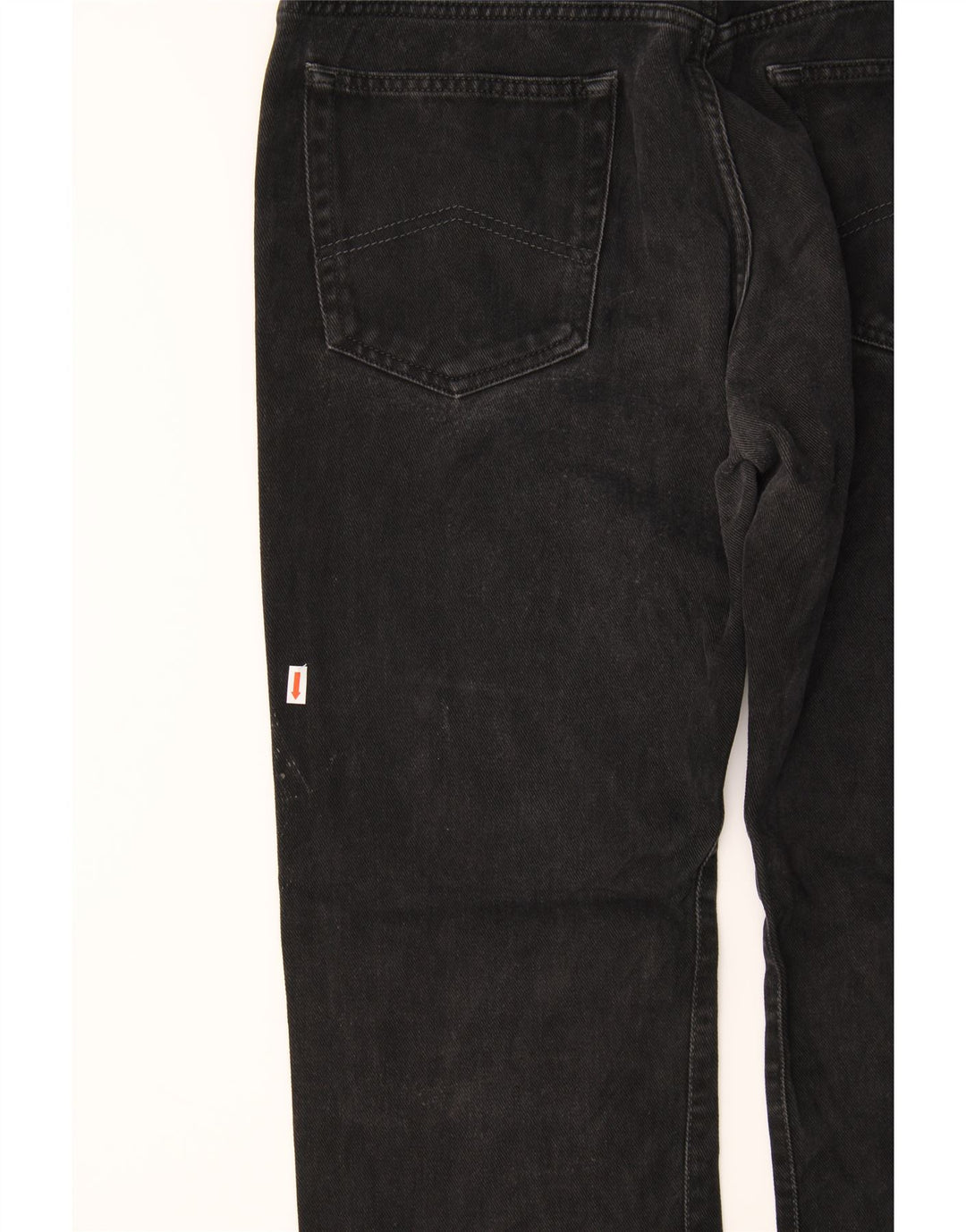MARLBORO CLASSICS Womens Straight Jeans W29 L27 Black Cotton Vintage Marlboro Classics and Second-Hand Marlboro Classics from Messina Hembry 