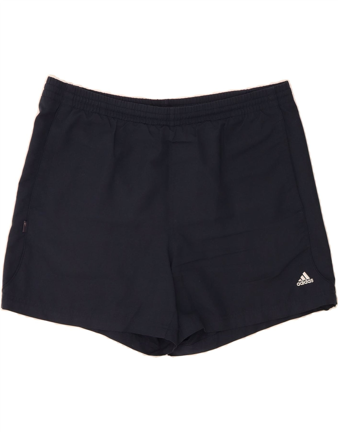 ADIDAS Mens Sport Shorts XL  Navy Blue Polyester Vintage Adidas and Second-Hand Adidas from Messina Hembry 