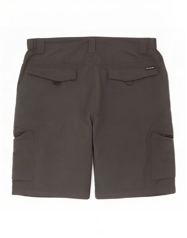 Shorts Columbia Masculino Omni-Shield Cargo W38 XL Cáqui Nylon