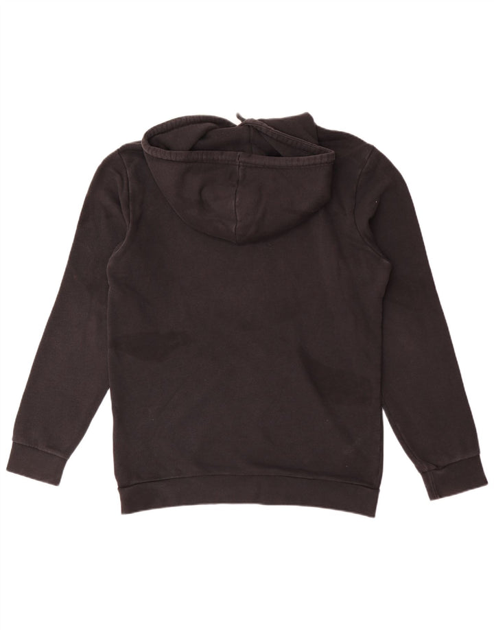 Adidas Mens Hoodie Jumper Medium Black Cotton