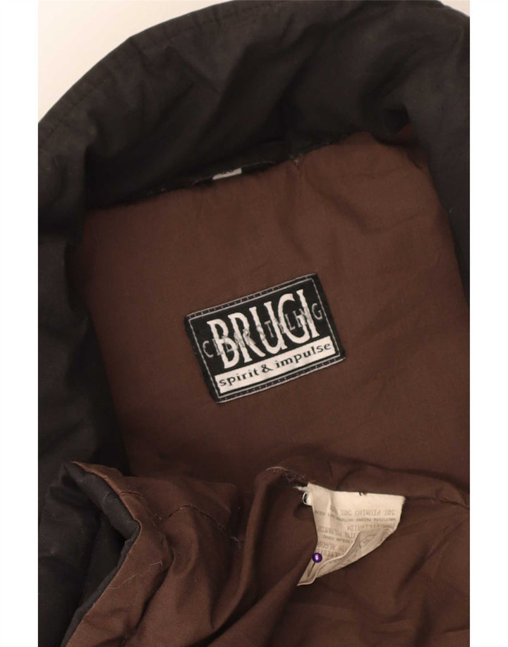 Piumino Donna Brugi IT 46 Large Nero Poliestere