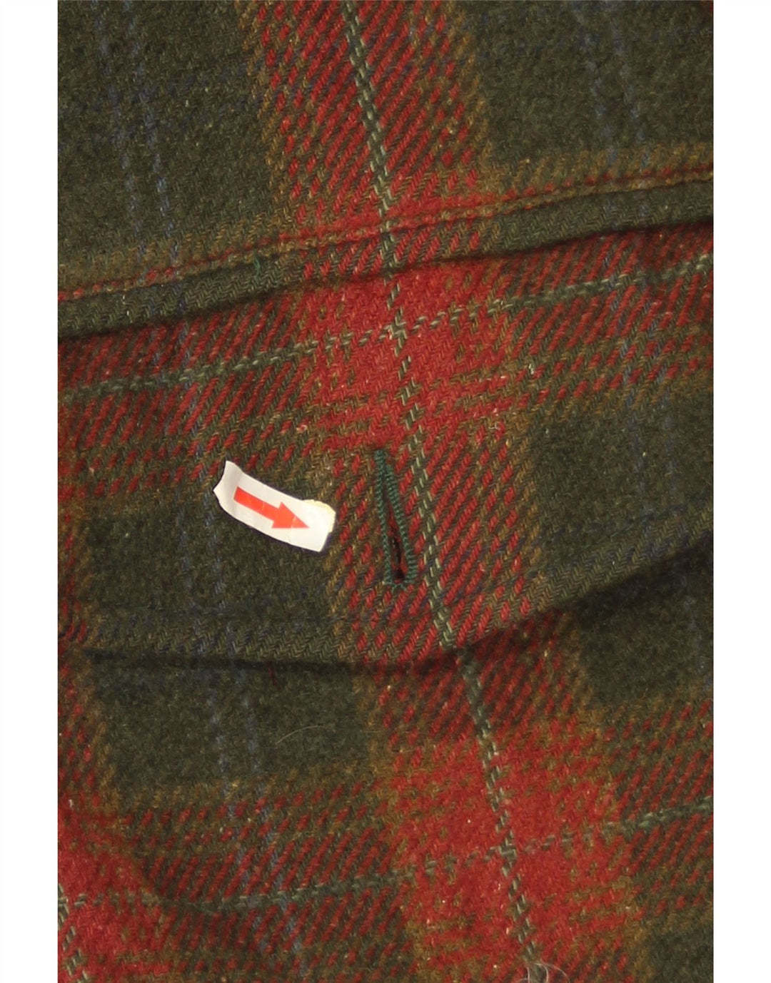James Dillon Manteau pour homme UK 38 Medium Green Check