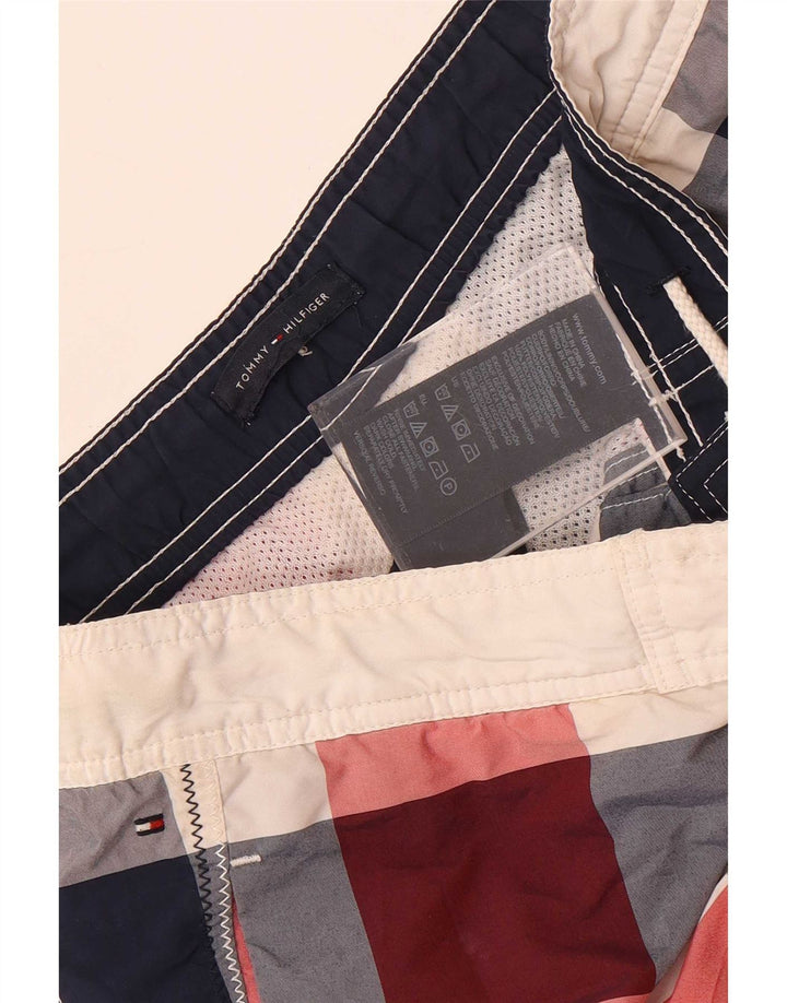 Tommy Hilfiger Boys Swimming Shorts 13-14 Years Multicoloured Check