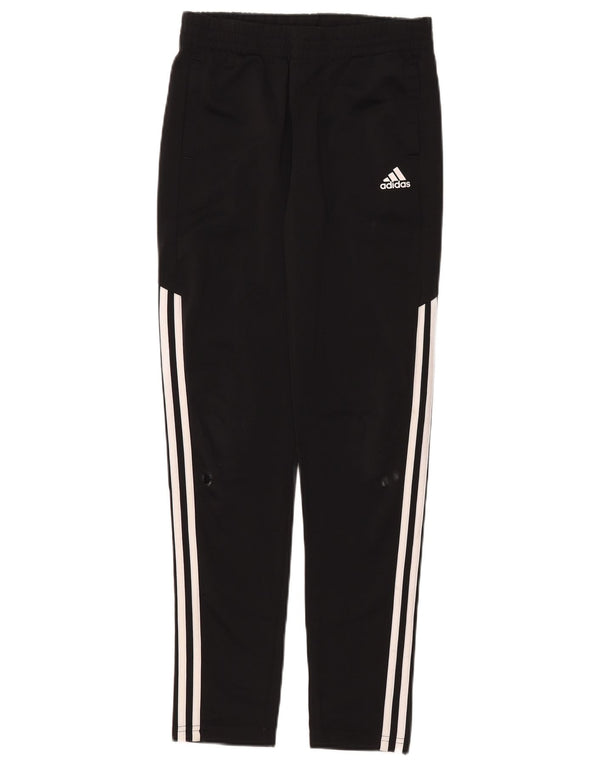 Pantaloni della tuta da ragazzo Adidas 13-14 anni in poliestere nero