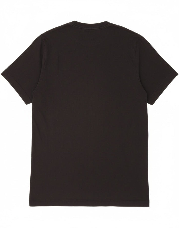 NIKE Mens T-Shirt Top Medium Black Cotton