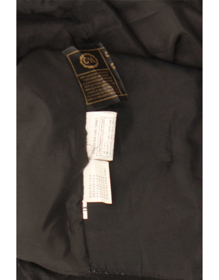 Colete masculino de camurça C&A XL couro preto