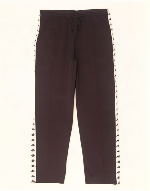 Kappa Boys Grafisk træningsdragt bukser 11-12 år Large Black Colourblock