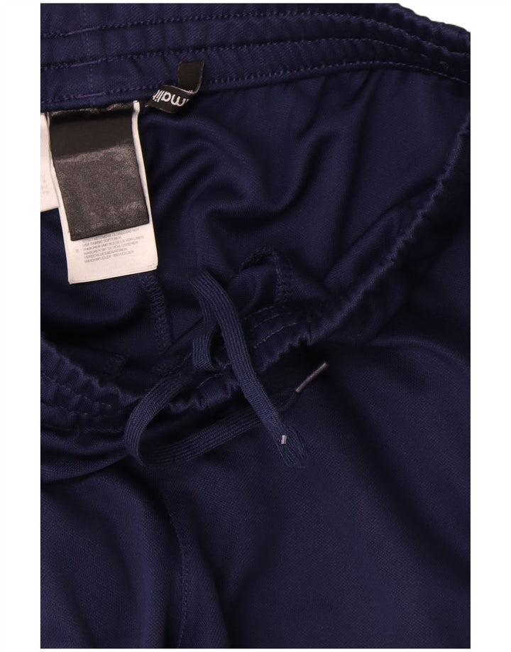 Adidas Mens Climalite Tracksuit Trousers XS Navy Blue Polyester