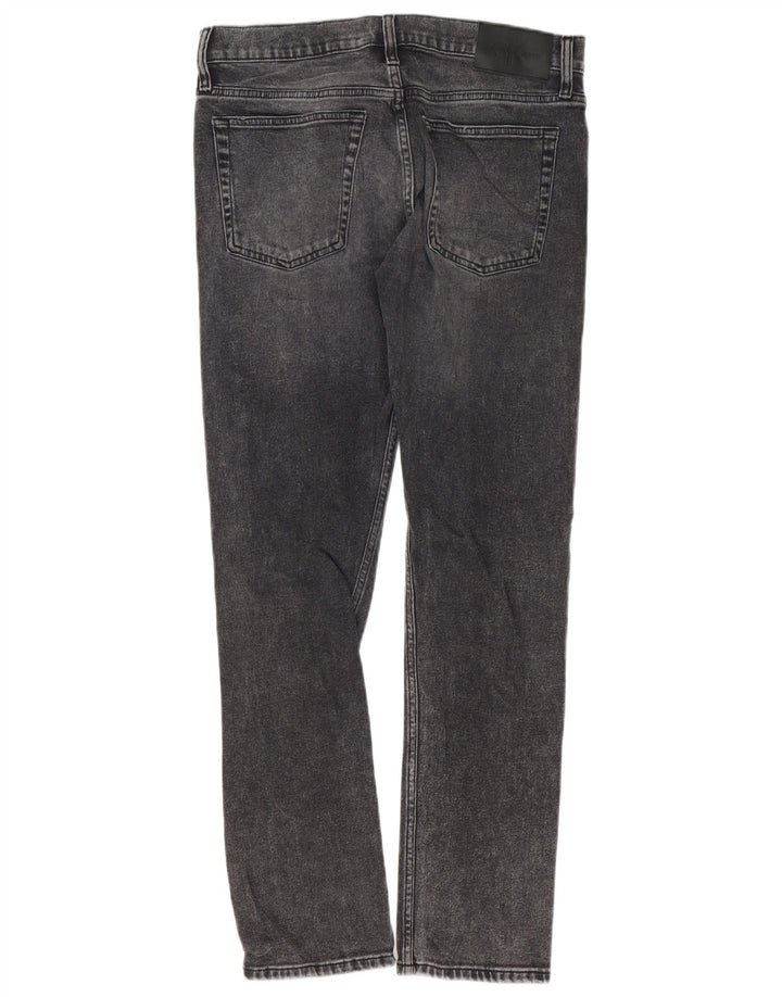 Calvin Klein Mens Slim Jeans W32 L32 Grey Cotton